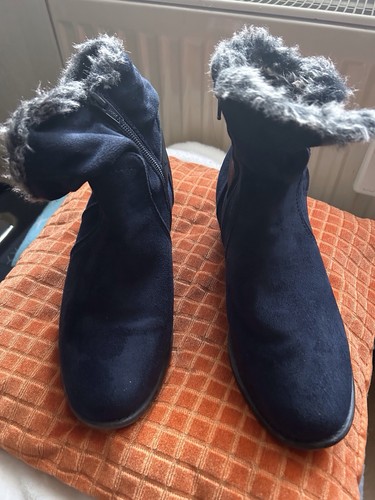 Damen stiefeletten blau - stiefeletten,