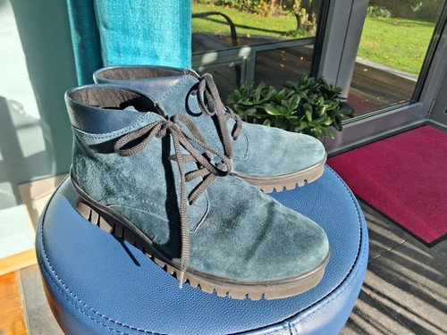 Semler stiefelette petrol - semler,