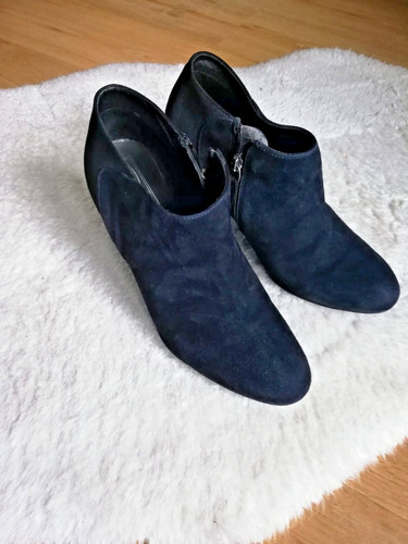 Damen wildleder stiefeletten - wildleder,