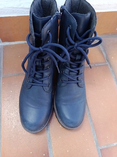 Blaue stiefeletten größe - blaue, 38