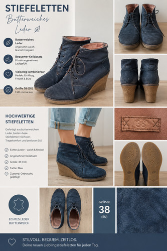 Lederschuhe blau - lederschuhe,,