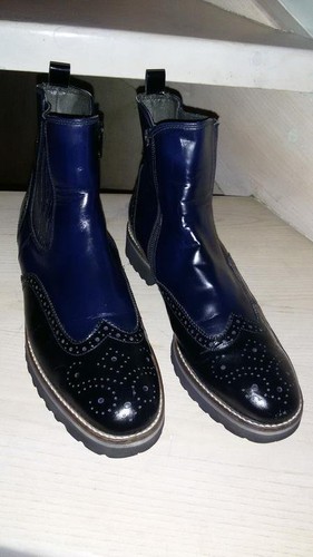 Women gabor boots navy - boots, leather