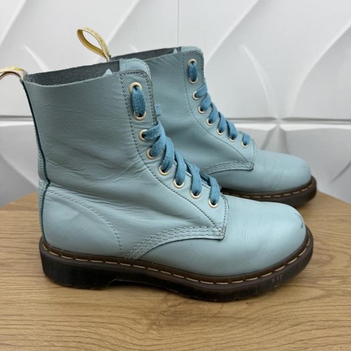 Women martens boots blue - martens,