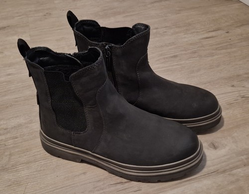 Warme leder plateau boots - warme,
